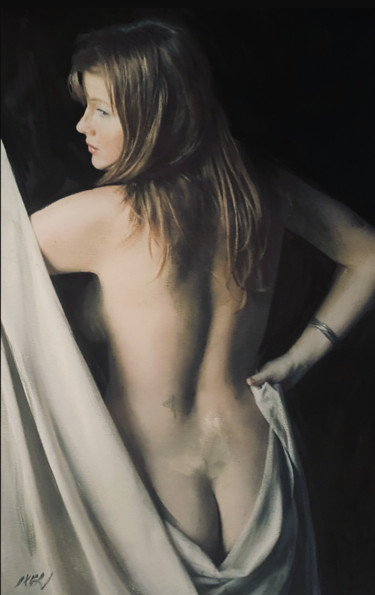 Night Words Painting titled "Night Words" by William Oxer, Original Artwork, Acrylic