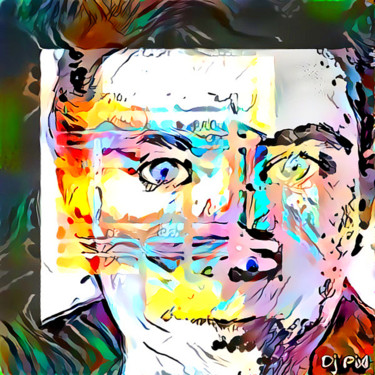 Digital Arts titled ""Re Humanize this w…" by Dj Pixl, Original Artwork, Digital Painting