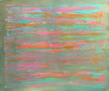 Painting titled "Abstraction 31" by Yury Korolkov, Original Artwork, Oil Mounted on Wood Stretcher frame