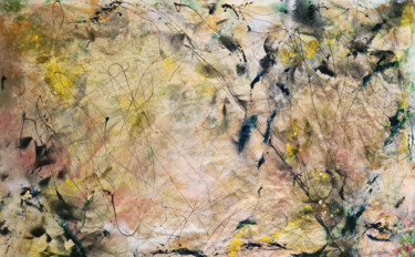 Peinture intitulée "Ma vision du printe…" par Sophie Jourdain De Thieulloy, Œuvre d'art originale, Huile