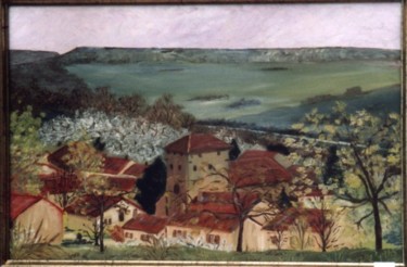 Painting titled "Arry" by Mireille Bello, Original Artwork, Oil