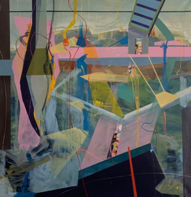 Pintura titulada "“ENCONTRARÉ TU SENT…" por Daniel Bottero, Obra de arte original, Oleo