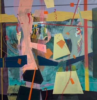 Pintura titulada "“LLEGANDO A TI”" por Daniel Bottero, Obra de arte original, Oleo