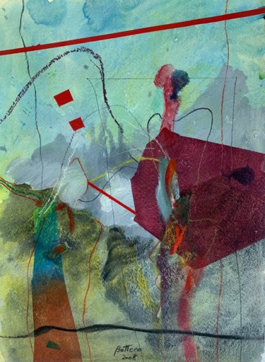 Pintura titulada ""THE LOVE OF THE PO…" por Daniel Bottero, Obra de arte original, Oleo