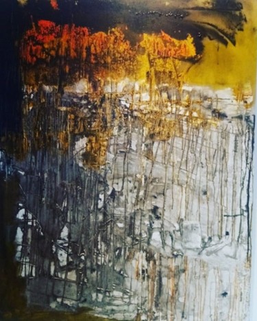 Malerei mit dem Titel "Abstrac" von Alvaro Bustelo, Original-Kunstwerk, Acryl