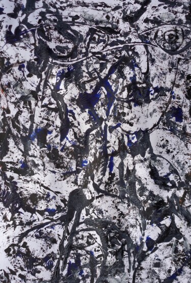 Painting titled "allumette ou amulet…" by Francisco Mendes, Original Artwork, Acrylic