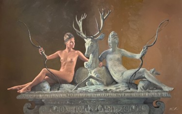 The Spirit Of Transformation Painting titled "The Spirit Of Trans…" by William Oxer, Original Artwork, Acrylic