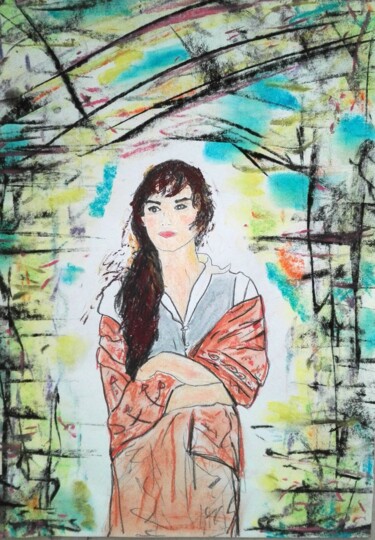 "Elizabeth Bennet-pa…" başlıklı Resim Kinga Ogiegło tarafından, Orijinal sanat, Pastel