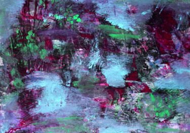 Painting titled "Andalucia-30x42cm,…" by Kinga Ogiegło, Original Artwork, Acrylic