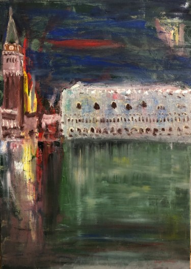 Venice.. Peinture intitulée "Venice.." par Eliza Matica, Œuvre d'art originale, Huile