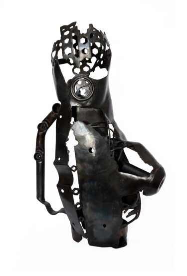 Sculptuur getiteld "Forever '91" door Michel V. Meulenert (Meulenert), Origineel Kunstwerk, Metalen