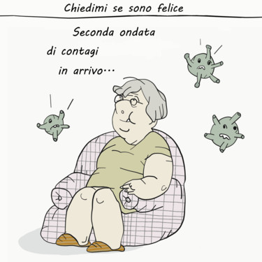 Grafika cyfrowa / sztuka generowana cyfrowo zatytułowany „5.Chiedimi se sono…” autorstwa Danka Markiewicz, Oryginalna praca,…