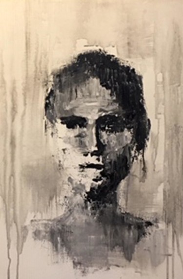 Painting titled "Untitled 001" by Kaniav Iranzadeh, Original Artwork, Acrylic