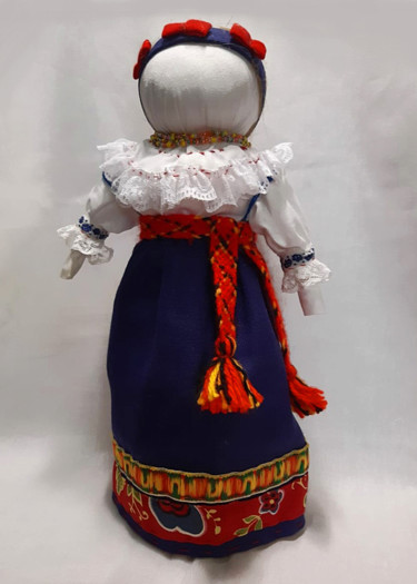 제목이 "Ethnic doll. The ma…"인 조형물 Valentina Monastyrnaya로, 원작, 나무