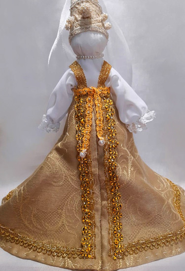 제목이 "Ethnic doll. Arkhan…"인 조형물 Valentina Monastyrnaya로, 원작, 나무