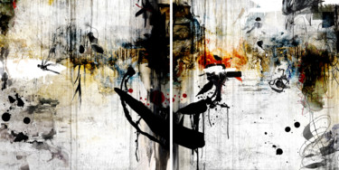 Digital Arts titled "Take A Chance" by Lynne Godina-Orme, Original Artwork, 2D Digital Work Mounted on Plexiglass
