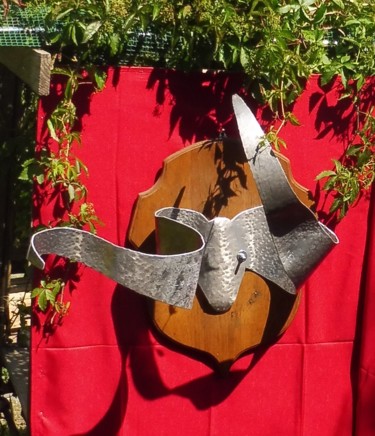 Photographie intitulée "toro au jardin" par Servin, Œuvre d'art originale, Photographie numérique