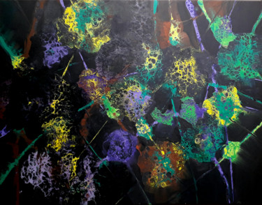Painting titled "Neural connections" by Anna Smilyanskaya, Original Artwork, Acrylic