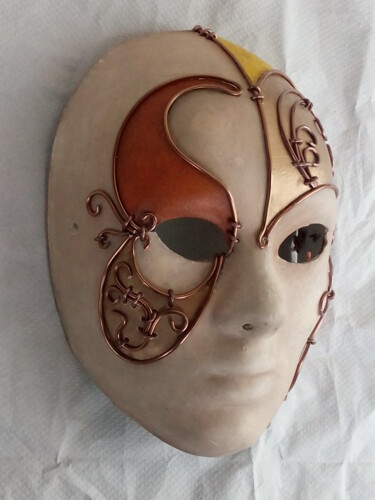 Sculpture titled "Sarabande - Madriga…" by Sandra Sousa, Original Artwork, Paper maché