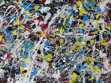 제목이 "Commotion II-30x40c…"인 미술작품 Kinga Ogiegło로, 원작, 아크릴