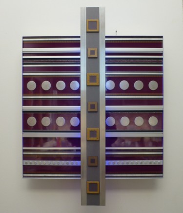 Design intitulada "Electro B12" por Luc Obukow, Obras de arte originais, Luminaria