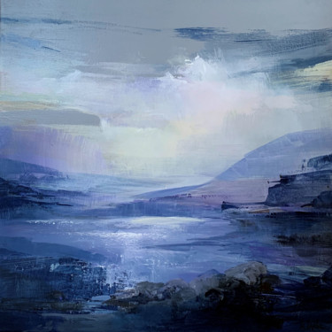 제목이 "Relaxed mood"인 미술작품 Irina Laube로, 원작, 아크릴