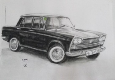 Painting titled "Seat 1500" by Jose Oña Jurado, Original Artwork, Watercolor