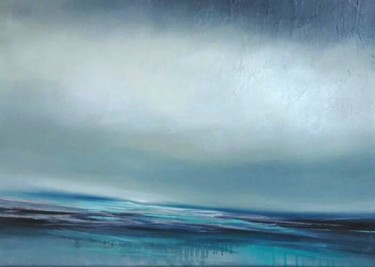Peinture intitulée "Septiembre" par Elena César, Œuvre d'art originale, Huile