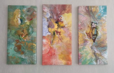 Peinture intitulée ""The three graces"…" par Vafa Majidli, Œuvre d'art originale, Acrylique