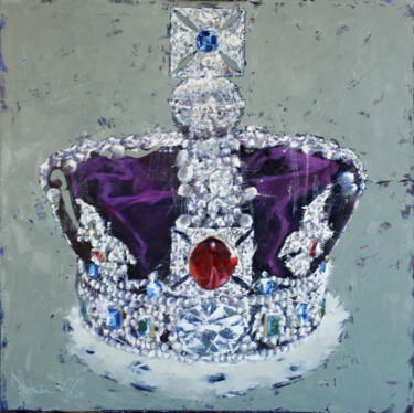 Painting titled "A symbol of strengt…" by Igor Shulman, Original Artwork, Oil