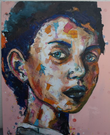 Peinture intitulée "fezfzg" par Pascal Fairier, Œuvre d'art originale, Acrylique