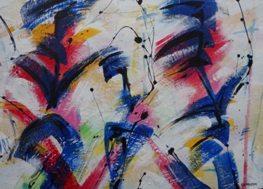 Pintura titulada "The joys of life." por Grant Preston, Obra de arte original, Acrílico