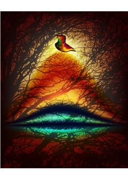 Digital Arts titled "enlightment" by Manu Singh, Original Artwork
