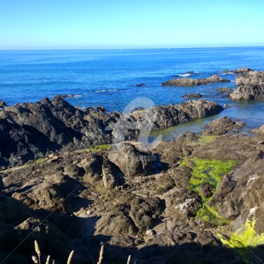 Sentier des douaniers Bretagne Photographie intitulée "Sentier des douanie…" par Isabelle Blot, Œuvre d'art originale, Photographie numérique