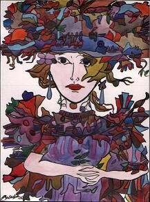 Painting titled "Rene" by Abhilasha Singh, Original Artwork