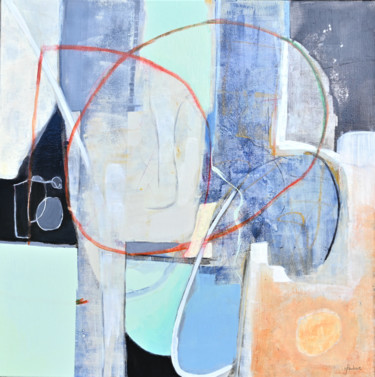绘画 标题为“Introspection” 由Jacqueline Faubert, 原创艺术品, 丙烯