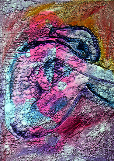 Pintura intitulada "homenagem á mulher-5" por Antonio Guimaraes, Obras de arte originais, Óleo