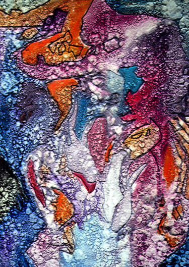 Pintura intitulada "homenagem á mulher…" por Antonio Guimaraes, Obras de arte originais, Óleo