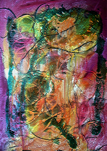 Pintura intitulada "homenagem á mulher…" por Antonio Guimaraes, Obras de arte originais, Óleo