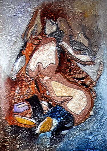 Pintura intitulada "homenagem á mulher…" por Antonio Guimaraes, Obras de arte originais, Óleo