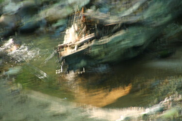 Photography titled "Sunken Ship" by Elke Matthaeus, Original Artwork, Digital Photography