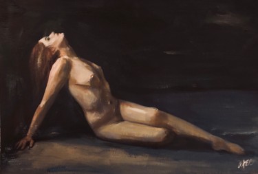 Painting titled "Looking To The Heav…" by William Oxer, Original Artwork, Acrylic
