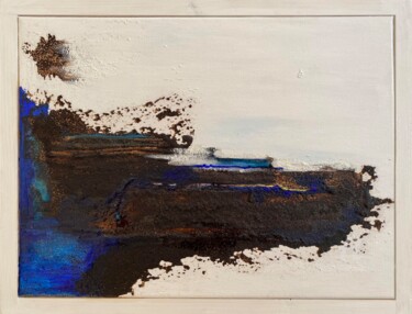 Abstraction ultra marine Peinture intitulée "Abstraction ultra m…" par Emma Lapassouze, Œuvre d'art originale, Acrylique