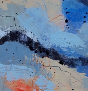 Painting titled "Loma de Cazorra" by Jill Carrott, Original Artwork, Acrylic
