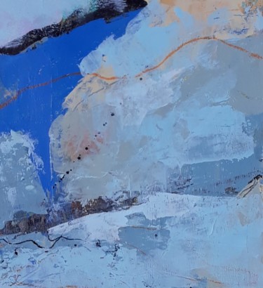 Painting titled "Cuerda del Nevazo" by Jill Carrott, Original Artwork, Acrylic