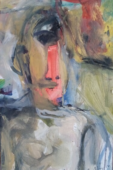 Pintura titulada "Actually you are mo…" por Bilgehan Altinoglu, Obra de arte original, Acuarela
