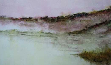 Painting titled "Serie Lagos e Monta…" by Silper, Original Artwork, Acrylic