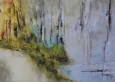 Painting titled "Serie Natureza - ce…" by Silper, Original Artwork, Acrylic