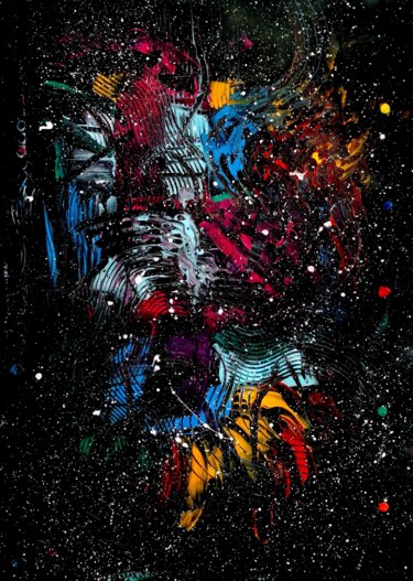 Pintura titulada "Happy" por Sandra Soler, Obra de arte original, Acrílico Montado en Bastidor de camilla de madera