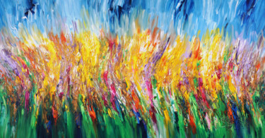 「Sunny Summer Day XX…」というタイトルの絵画 Peter Nottrottによって, オリジナルのアートワーク, アクリル